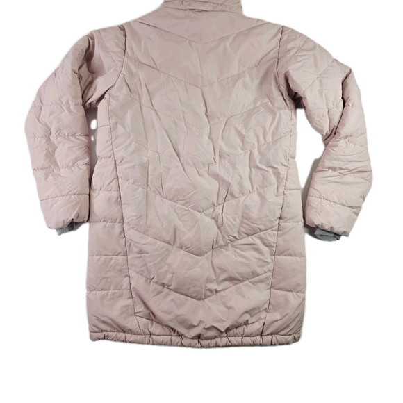 Columbia Full-Zip Puffer Coat Jacket Light Pink Women's Size M No Hood - Picture 2 of 8